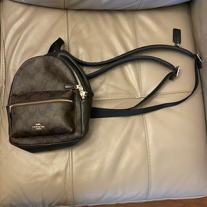 LIKE NEW!✨✨ Coach mini backpack!